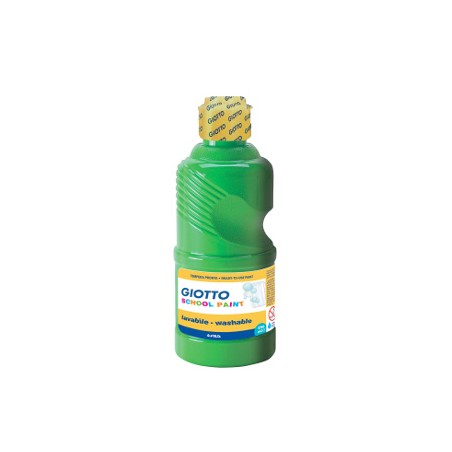 1 - FILA Tempera SCHOOL PAINT Pronta GIOTTO Flacone da 250 mL Verde 5308