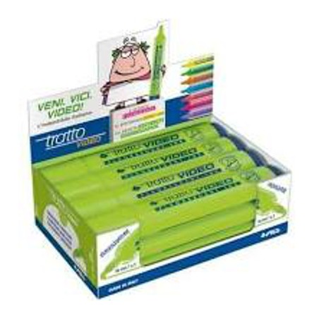 FILA Evidenziatore Fluo Tratto Video Verde Lime 12 Pezzi 830209