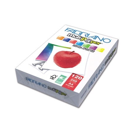 1 - FABRIANO MULTIPAPER A4 120gr Risma di 250 fogli PPL 53321297