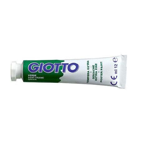 1 - FILA Colore a Tempera GIOTTO Tubetto 12 mL Verde Brillante 12 3520