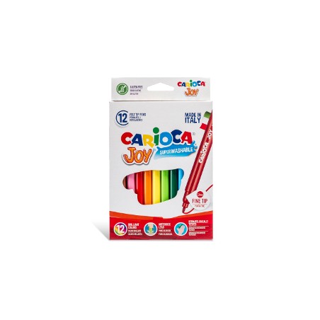 1 - 12 pz Pennarelli Carioca Joy colori assortiti 40614