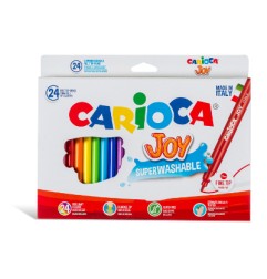 1 - 24 pz Pennarelli Carioca Joy colori assortiti 40615