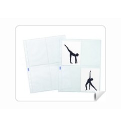 1 - BUSTA MULTIFOTO 10X15 - 4 tasche -bl.10pz  FAVORIT TOP LISCIA 100460150