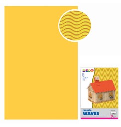 1 - CANNETE 50X70 WAVES GIALLO-10pz2208/2