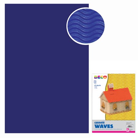 1 - CANNETE 50X70 WAVES BLU-10pz 2208/4