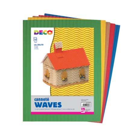 1 - CANNETE 50X70 WAVES ASS.-10pz 2210