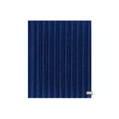 1 - Cartoncino Colorato Blu Ondulato Cannete' CWR - 50x70 Cm 10 pz  2206/2