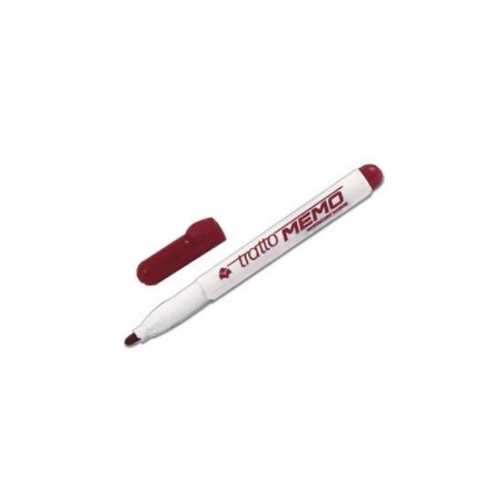 Fila Tratto MEMO marcatore lavagna punta tonda rosso 854002