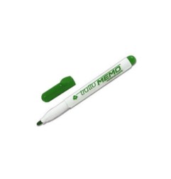 FILA Tratto MEMO Pennarello Cancellabile per Lavagne Punta Tonda Verde 854004