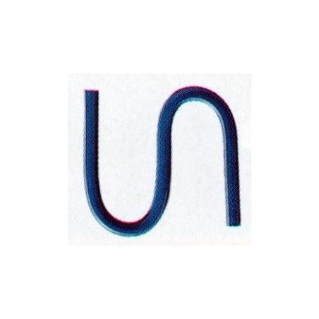 1 - FILA Curva Lyra flessibile cm. 40