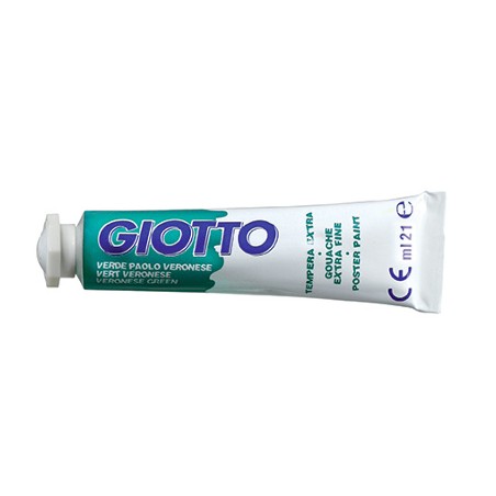 1 - FILA Colore a Tempera GIOTTO Tubetto 21 mL Verde Verona 13 3550