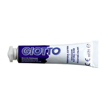 1 - FILA Colore a Tempera GIOTTO Tubetto 21 mL Blu Oltremare 17 3550