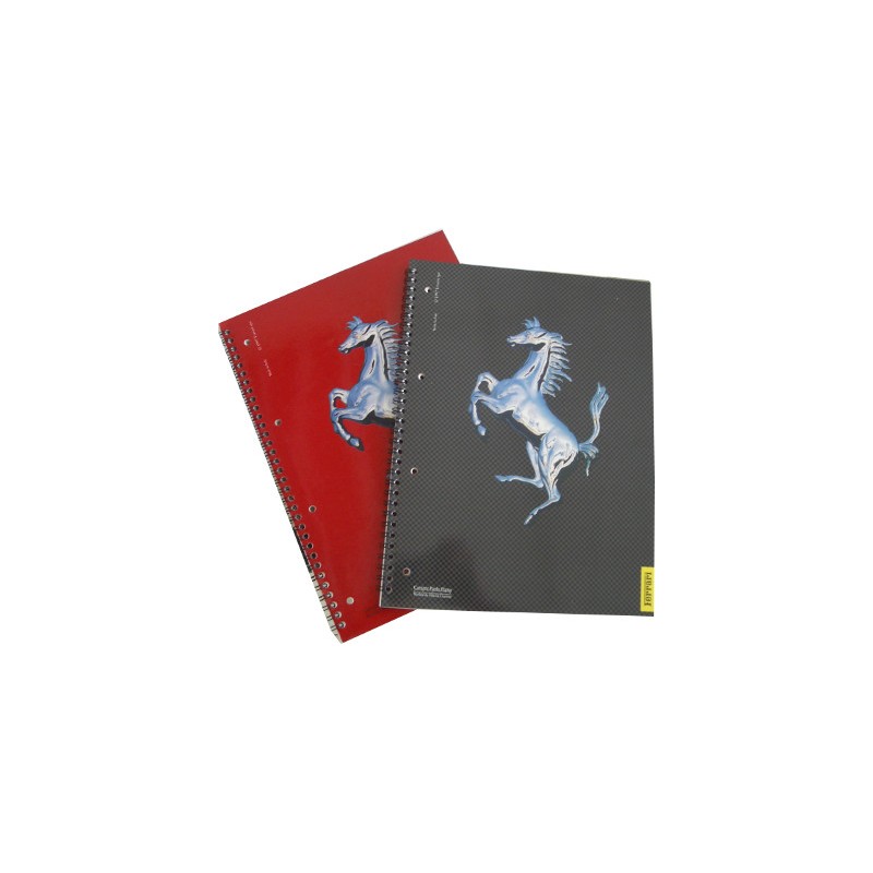 PIGNA Quaderno Spiralato Maxi FERRARI Rig.1R 50 fogli