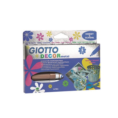 FILA Pennarelli Giotto Decor Metal 5 colori 4529