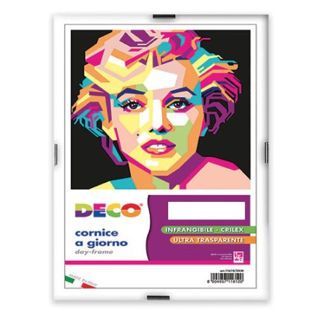 1 - CWR Cornice Day a giorno in crilex trasparente 13x18cm 11610/1318