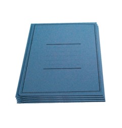 1 - PIGNA 50 pz Cartelle per atti 3 lembi con stampa azzurro 221801