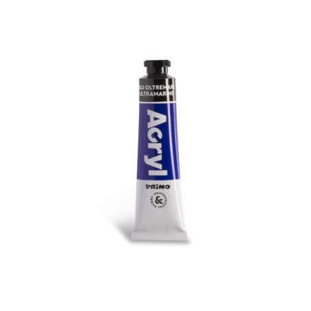 1 - MOROCOLOR PRIMO Tempera ACRYL Acrilica Tubetto 18 mL Blu Oltremare 405R500