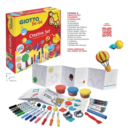 Giotto Be-Bè Creative Set Colora e Modella F478400