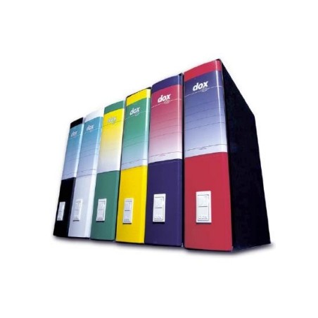 1 - ACCO Registratore Archivio KM0262 Dox 2 Dorso 80 mm - Blu D26204