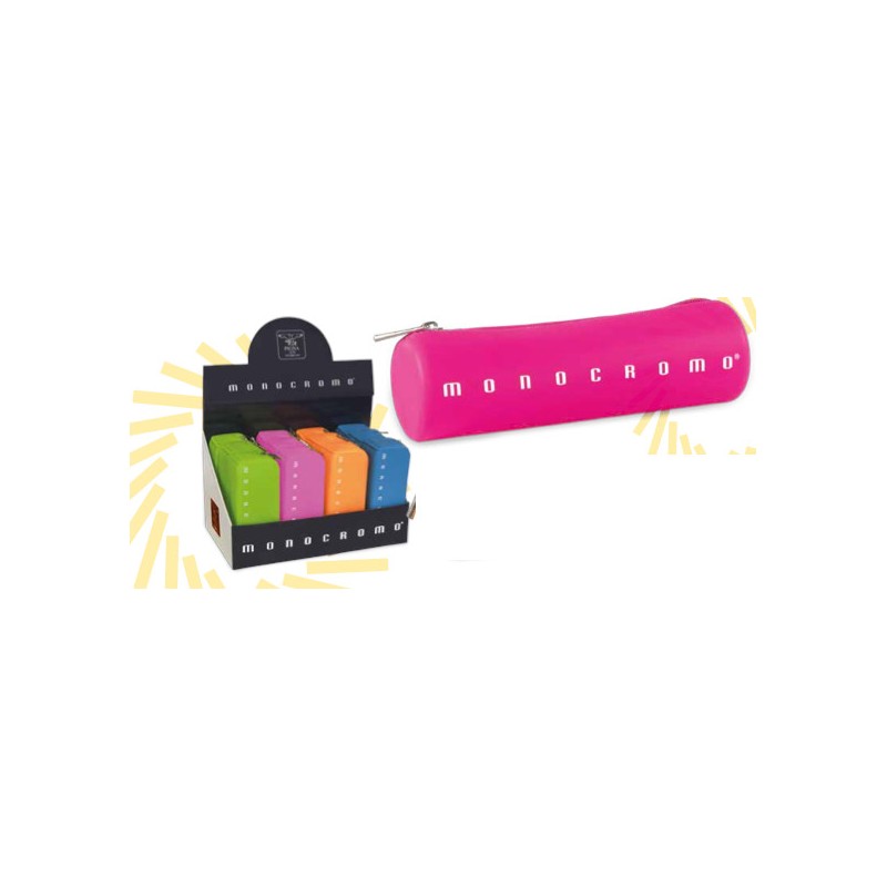 PIGNA Tombolino MONOCROMO Astuccio in Silicone Espositore 12 Pezzi Colori Fluo 228049