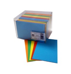 1 - 100 pz Biglietti + busta 5 colori forti 4 7x11  375
