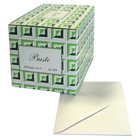 1 - Busta visita formato 9x14 cm - 100 pezzi. 859