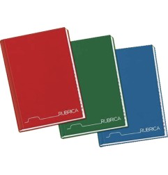 1 - Rubrica 10 carte 1R Blasetti 21x31 96 fogli 1375