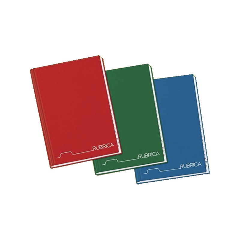 Rubrica 10 carte 1R Blasetti 21x31 96 fogli 1375