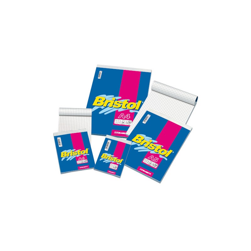 BLASETTI Blocconote 10x15 5M 70 fogli Bristol 1027