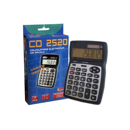 1 - CALCOLATRICE 12C. TAVOLO CD-2520 OP9.7