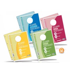 1 - RICAMBI RINFORZ. BLASETTI COLOR 1R ROSA A4 GR.80 7806