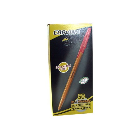 1 - BIRO CORVINA 51 VINTAGE ROSSO -50pz 40163/03G