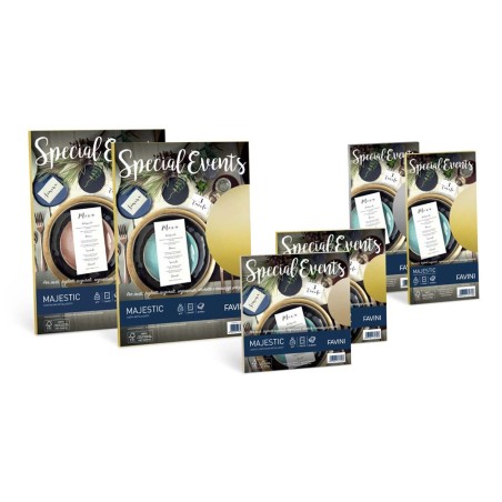 1 - FAVINI  Busta Special Events 11x22 oro 10 pz. 120 gr A57H154