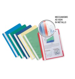 1 - 10 pz Cartellina portadocumenti Favorit Pratic A4 rosso 500005