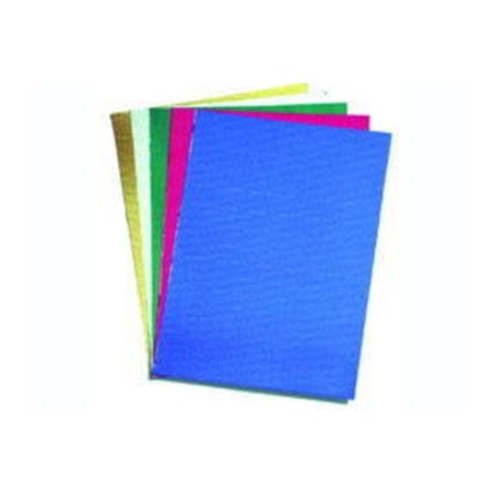 1 - Cartoncino Metal Ondulato Cannete' CWR - 50x70 Cm  Colori Assortiti 10 pz 2225/A