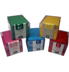 1 - PICARTA 100 pz Biglietti + busta colore verde f. 4 7x11 41404