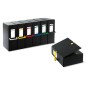 SEI ROTA Scatola portaprogetti archivio Big dorso 16 cm next nero assortiti 25x35