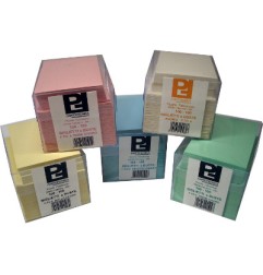 1 - PICARTA 100 pz Biglietti + busta colore celeste c. 4 7x11 41502