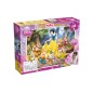 LISCIANI - PUZZLE DOUBLE FACE SUPERMAXI BIANCANEVE 70X50 150PZ 46751 Gioco interattivo per bambini +3A
