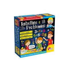 1 - LISCIANI - I'M A GENIUS TS TABELLINE E PROBLEMINI 48885 Gioco interattivo per bambini +5A