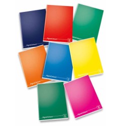1 - PIGNA Conf.10 pz Quaderni COLOURS A5 Rig.1R 20+1 fogli - Colori Assortiti 213641