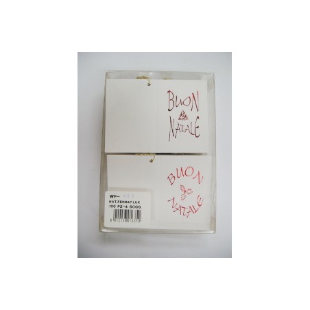 1 - FERMAPACCHI DI NATALE 100pz