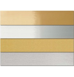 1 - FAVINI  10 pz Cartoncino Bindakote colore oro 70x100 A322011