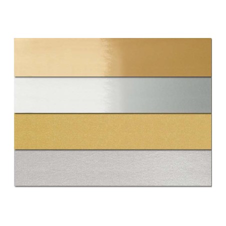 1 - FAVINI  10 pz Cartoncino Bindakote colore oro 70x100 A322011