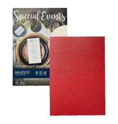 1 - CARTA SPECIAL EVENTS ROSSO A4 120G. -20FG. A69C154