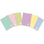 BLASETTI - Conf.10 pz Quaderni ONE COLOR PASTEL 5M 21 fogli - Colori Assortiti 6579