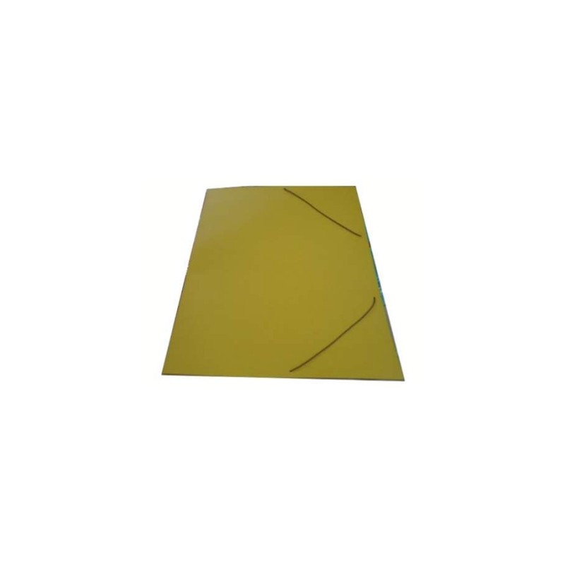 BREFIOCART Cartella porta disegni con elastico angolare giallo 50x70 0206308