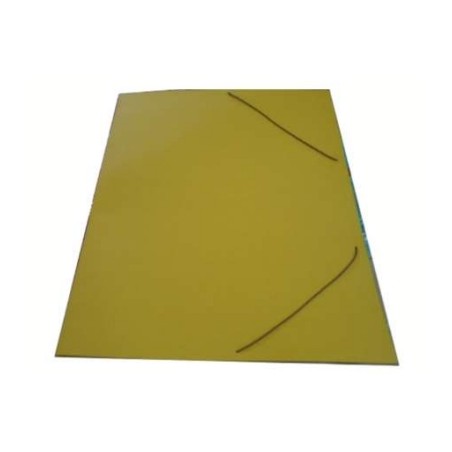 1 - BREFIOCART Cartella porta disegni con elastico angolare giallo 50x70 0206308