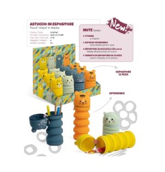 1 - ASTUCCIO SILICONE ANIMALETTI PIGNA -12pz 1 ZIP 23264700