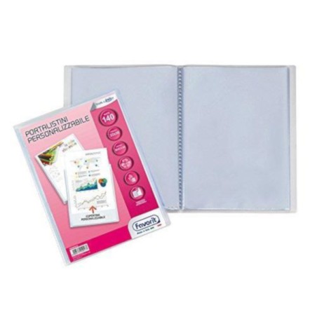 1 - FAVORIT  Portalistini soft display A4 140 bustine Favorit 460335